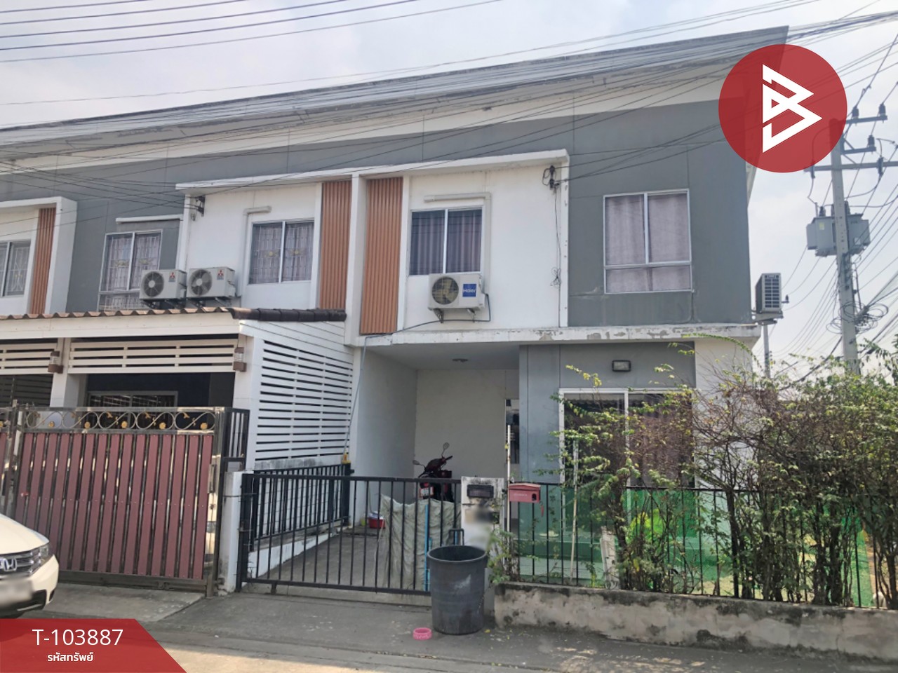 ขายทาวน์เฮ้าส์ หมู่บ้านพฤกษา60/1 รังสิต-บางพูน ปทุมธานี พร้อมอยู่