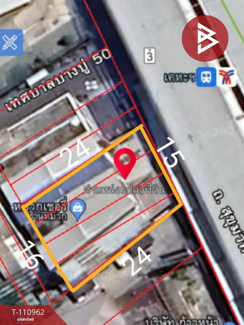 ขายอาคารพาณิชย์ 6 ชั้น เนื้อที่ 98.3 ตารางวา ท้ายบ้าน สมุทรปราการ 15