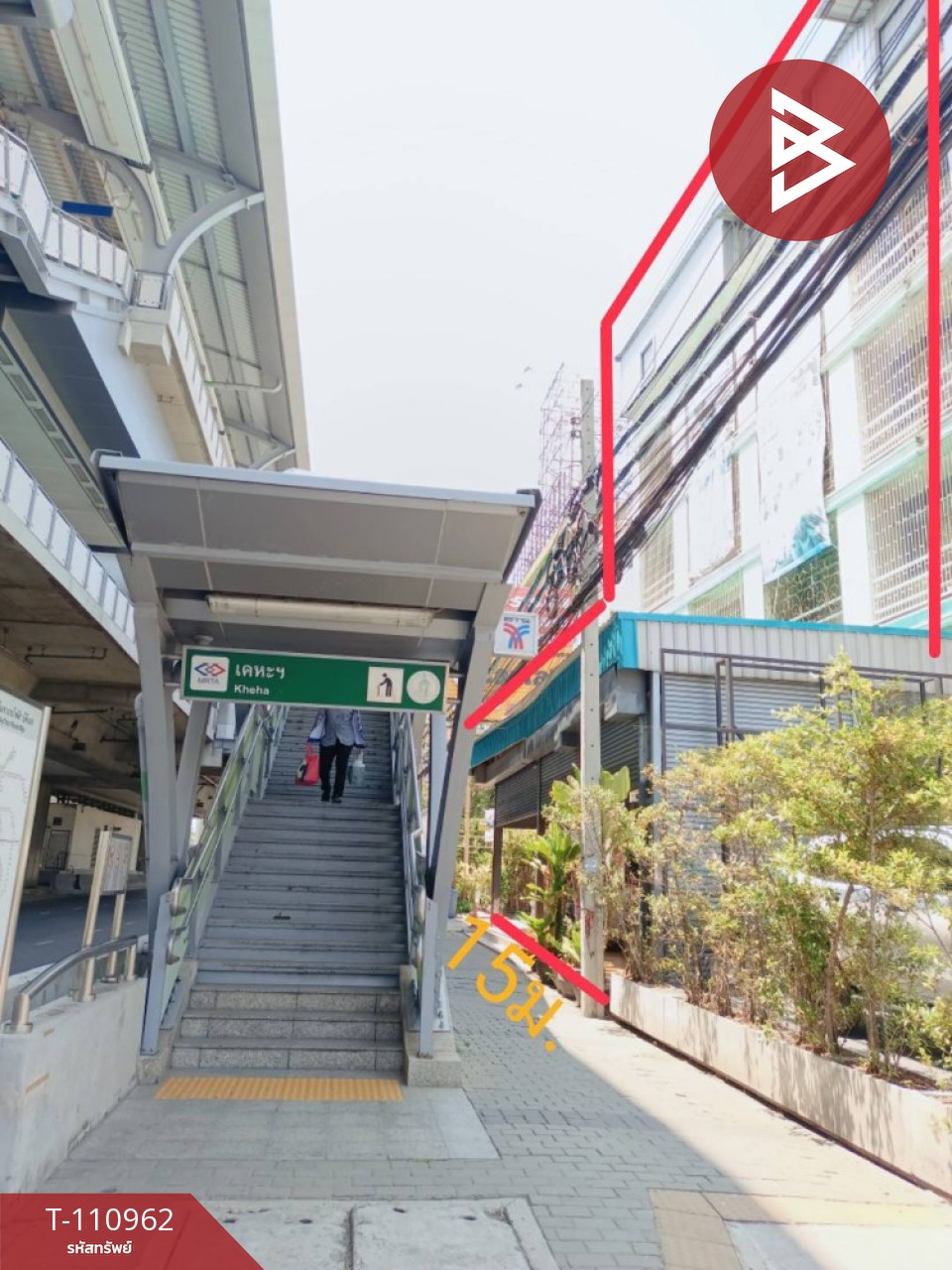 ขายอาคารพาณิชย์ 6 ชั้น เนื้อที่ 98.3 ตารางวา ท้ายบ้าน สมุทรปราการ 4