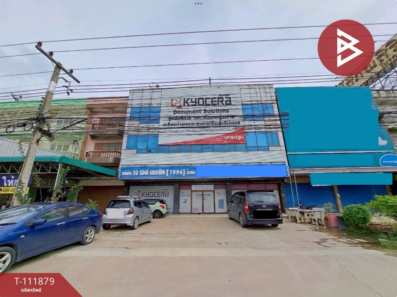 ขายอาคารพาณิชย์ 3 คูหา เนื้อที่ 55 ตร.วา ลำพยา นครปฐม 2