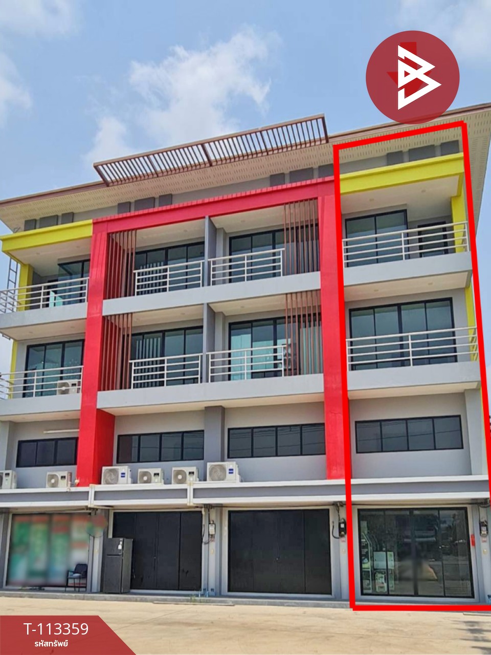 ขายอาคารพาณิชย์ เนื้อที่ 20 ตารางวา บางน้ำเปรี้ยว ฉะเชิงเทรา 1