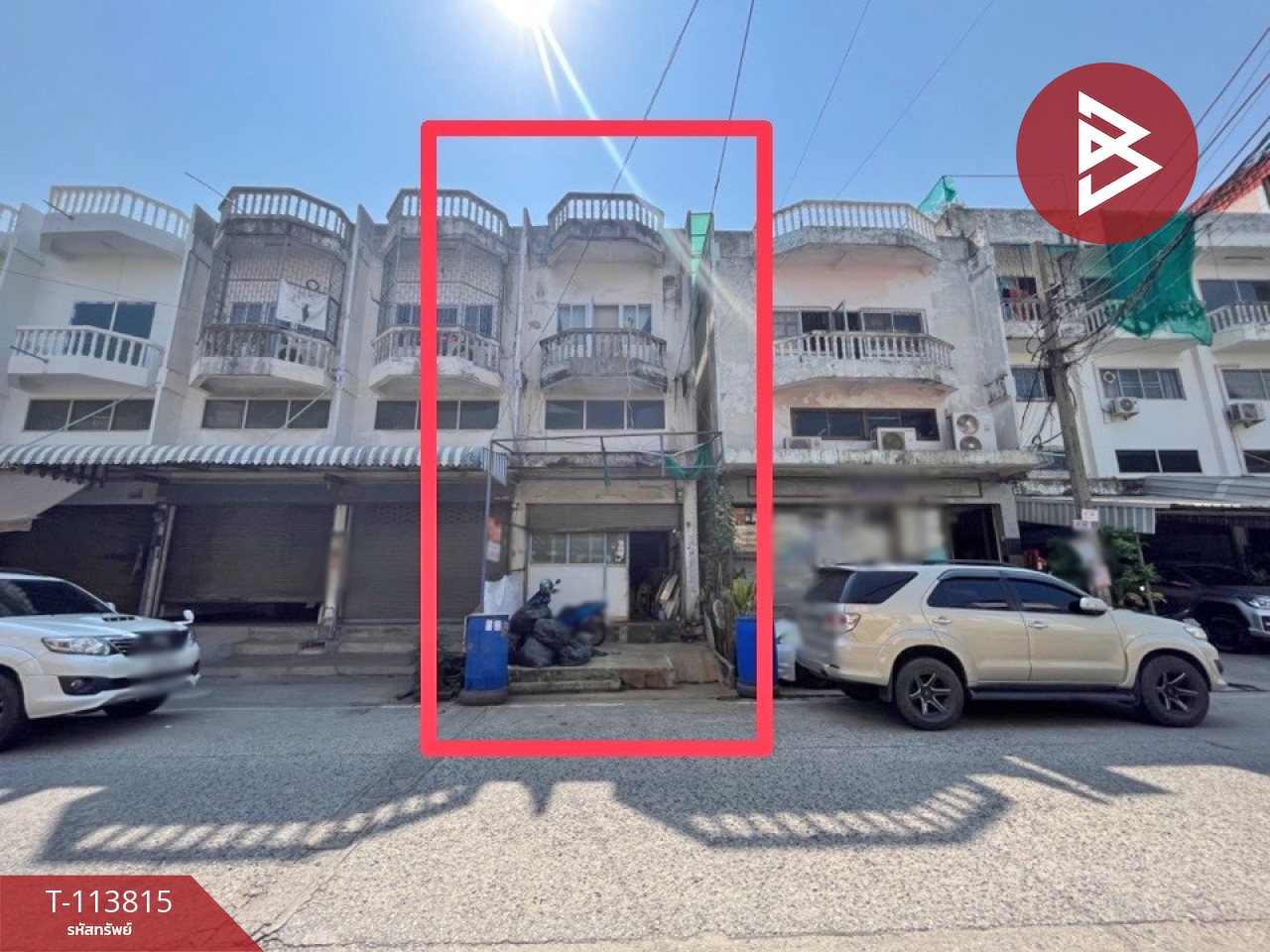 ขายอาคารพาณิชย์ 3 ชั้น เนื้อที่ 20 ตร.วา บางพลี สมุทรปราการ 1