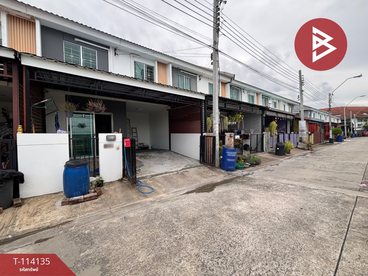 ขายทาวน์เฮ้าส์ หมู่บ้านพฤกษา106/1 บางปู-ตำหรุ สมุทรปราการ