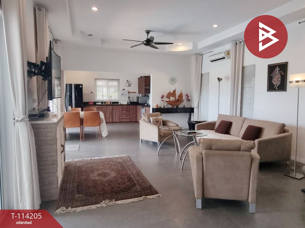 ขายบ้านเดี่ยว เนื้อที่ 111 ตารางวา พร้อมสระว่ายน้ำ เพชรบุรี ใกล้ชายทะเลชะอำ 2