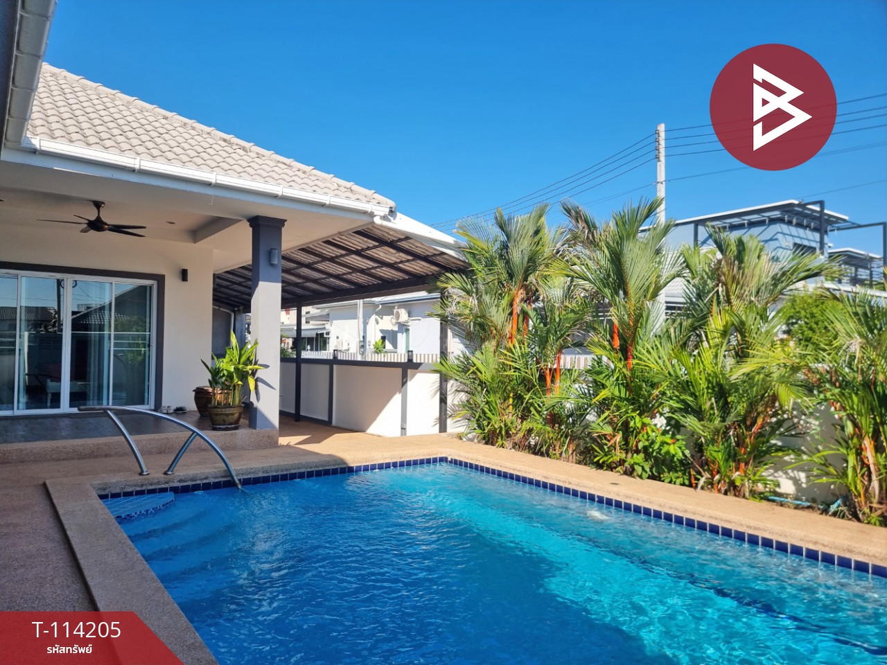 ขายบ้านเดี่ยว เนื้อที่ 111 ตารางวา พร้อมสระว่ายน้ำ เพชรบุรี ใกล้ชายทะเลชะอำ 13