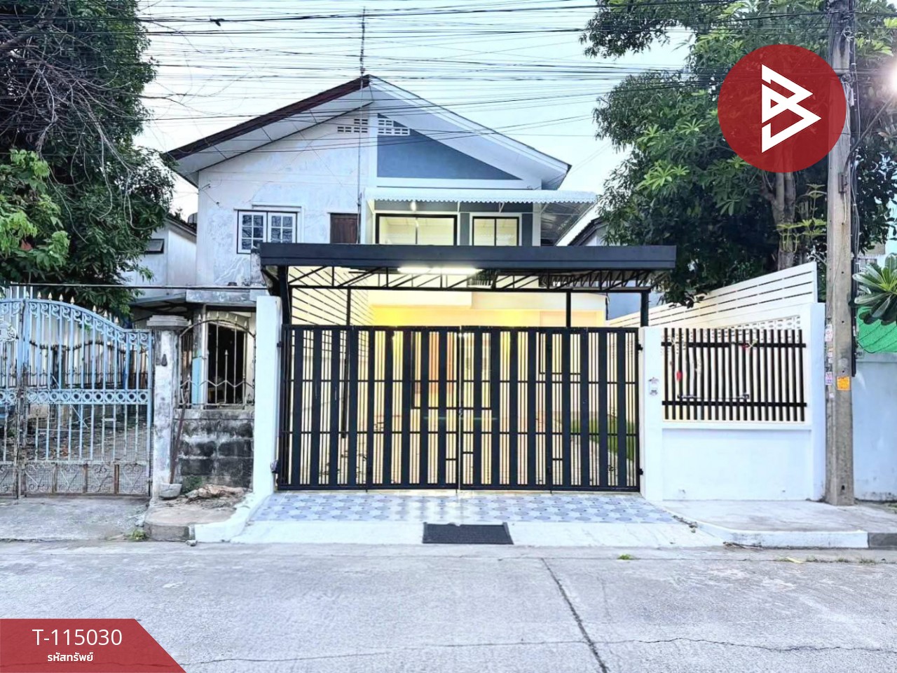 ขายบ้านแฝด หมู่บ้านคู่ขวัญหรรษา 5 กระทุ่มแบน สมุทรสาคร 1