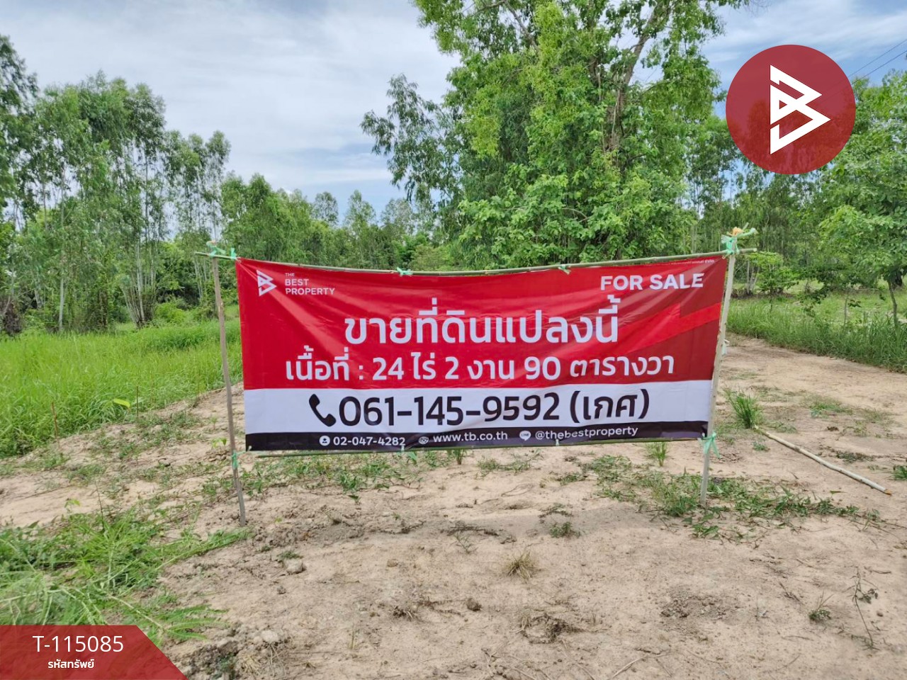 ขายที่ดิน เนื้อที่ 24 ไร่ 2 งาน 90 ตร.วา ลาดยาว นครสวรรค์ 1