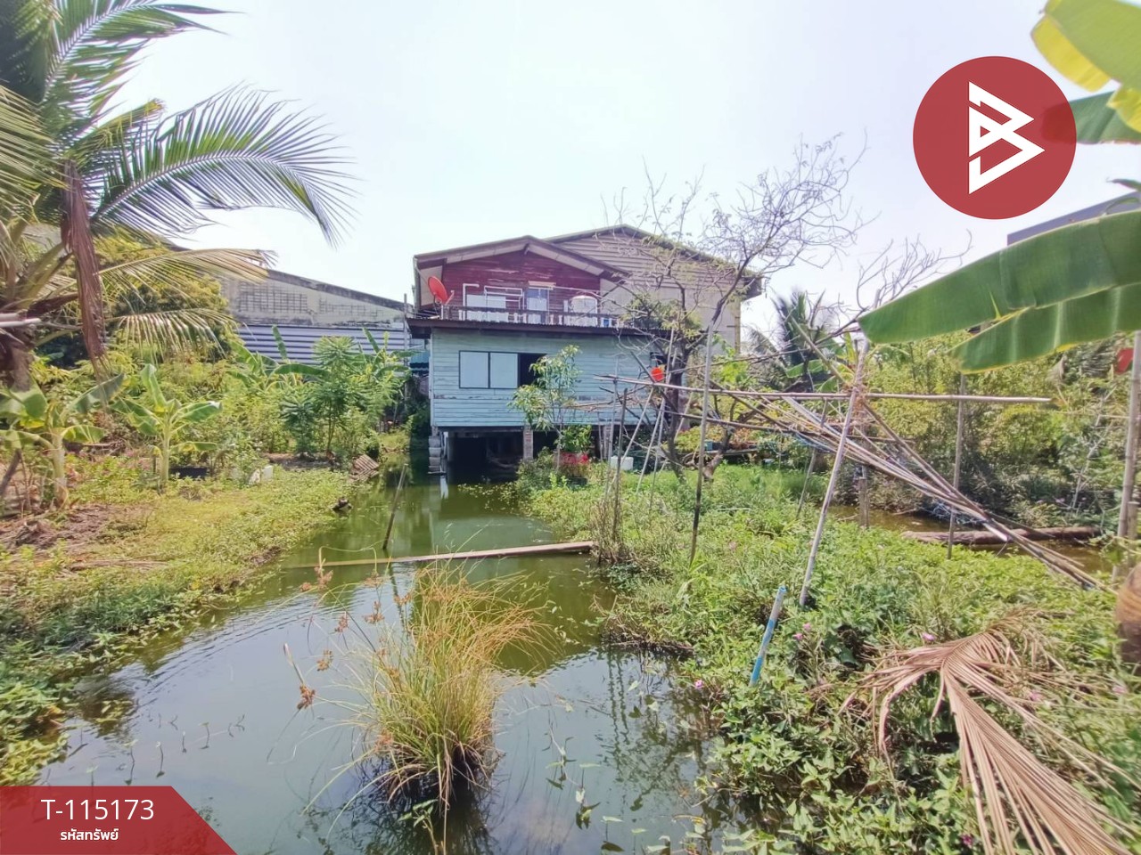 ขายบ้านเดี่ยวครึ่งปูนครึ่งไม้ 2 ชั้น เนื้อที่ 200 ตารางวา บางพึ่ง พระประแดง สมุทรปราการ 12