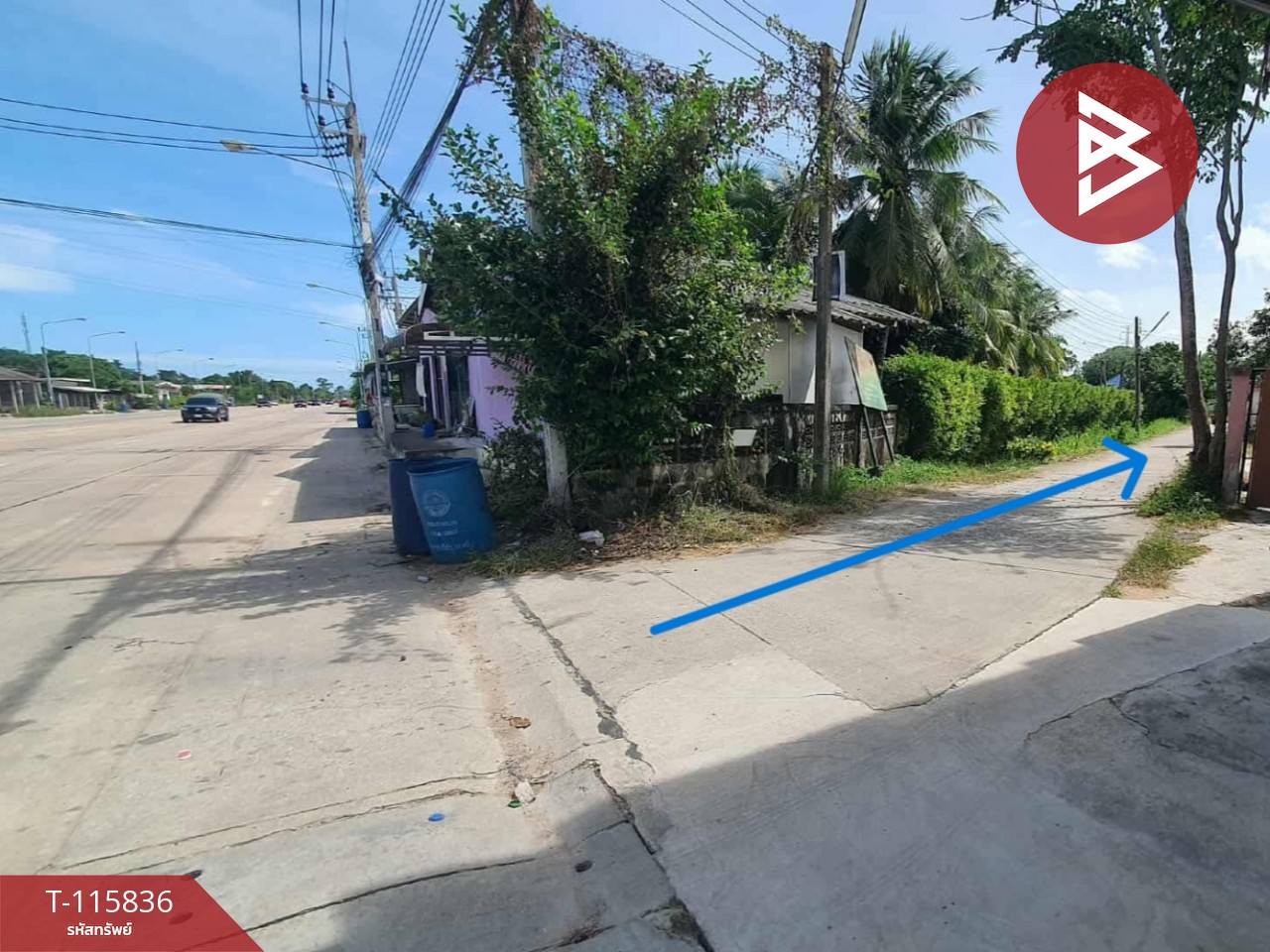 ขายที่ดิน เนื้อที่ 2 ไร่ 1 งาน 40 ตร.วา บ้านค่าย ระยอง 4