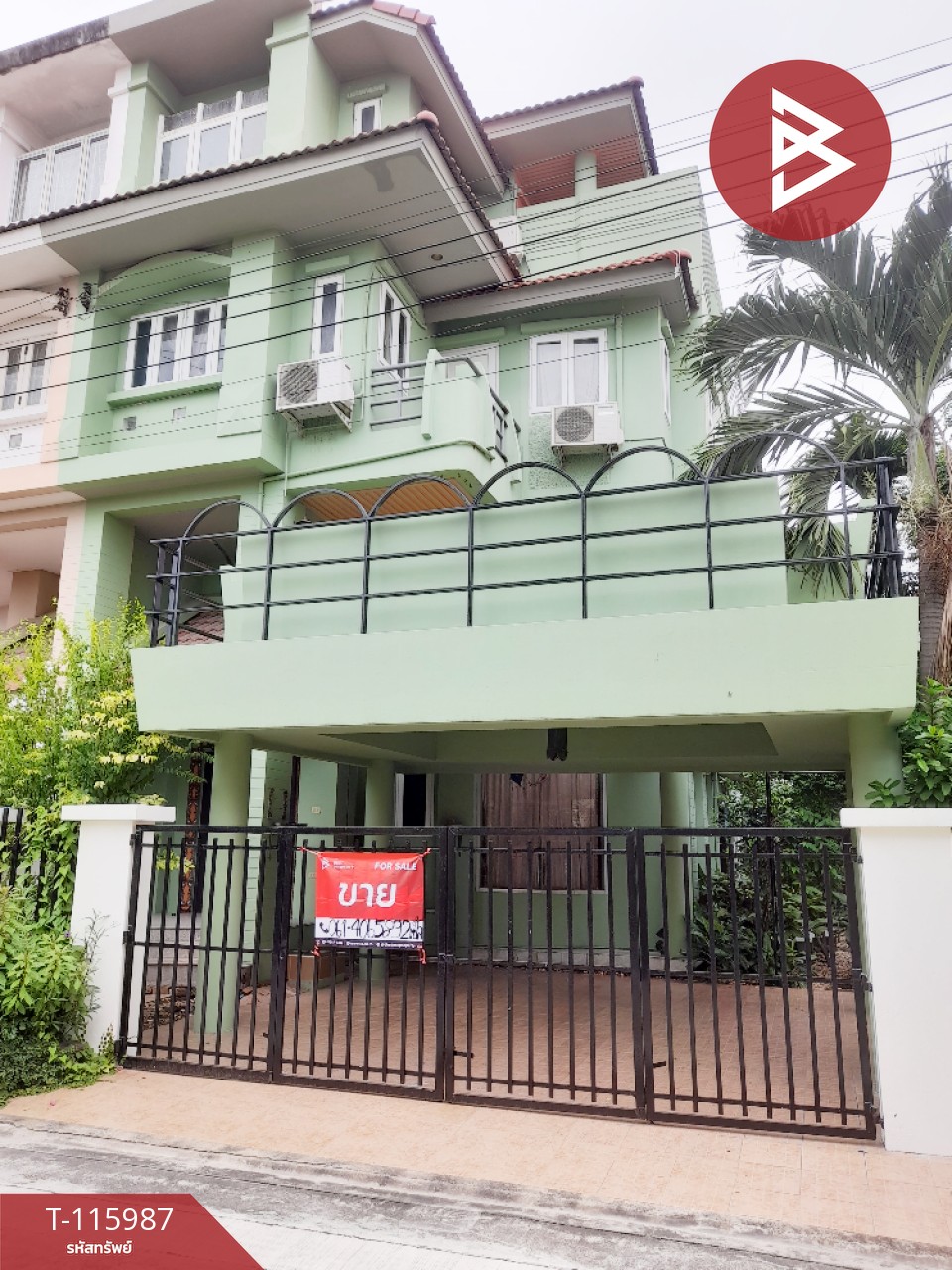 ขายบ้านแฝด หมู่บ้านซิตี้ พาร์ค พัฒนาการ38 (City Park Pattanakarn38) 1