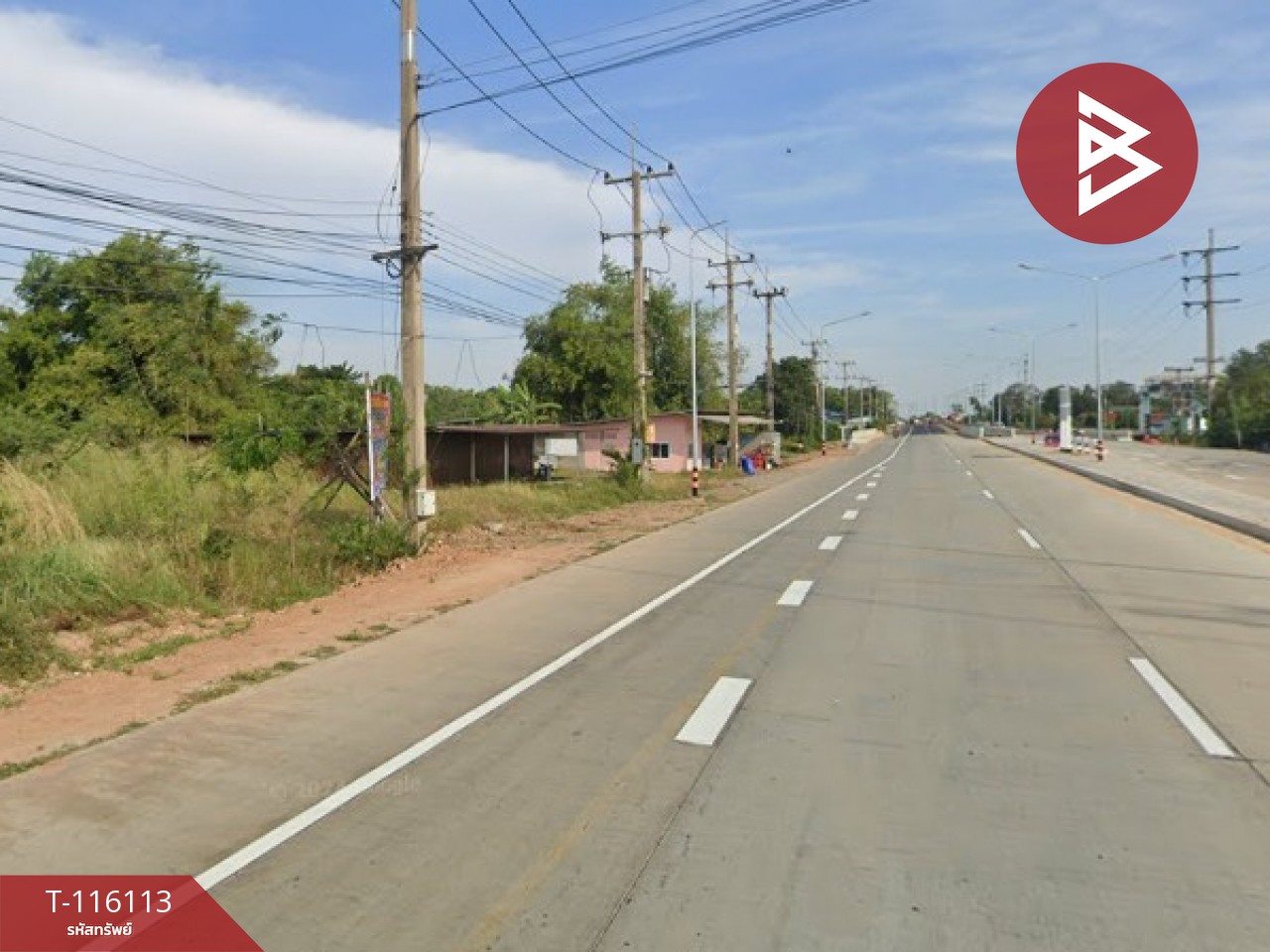 ให้เช่า ที่ดินเปล่า เนื้อที่ 1 ไร่ 1 งาน 46 ตารางวา อ.บ้านสร้าง ปราจีนบุรี ติดถนน 4 เลน 6