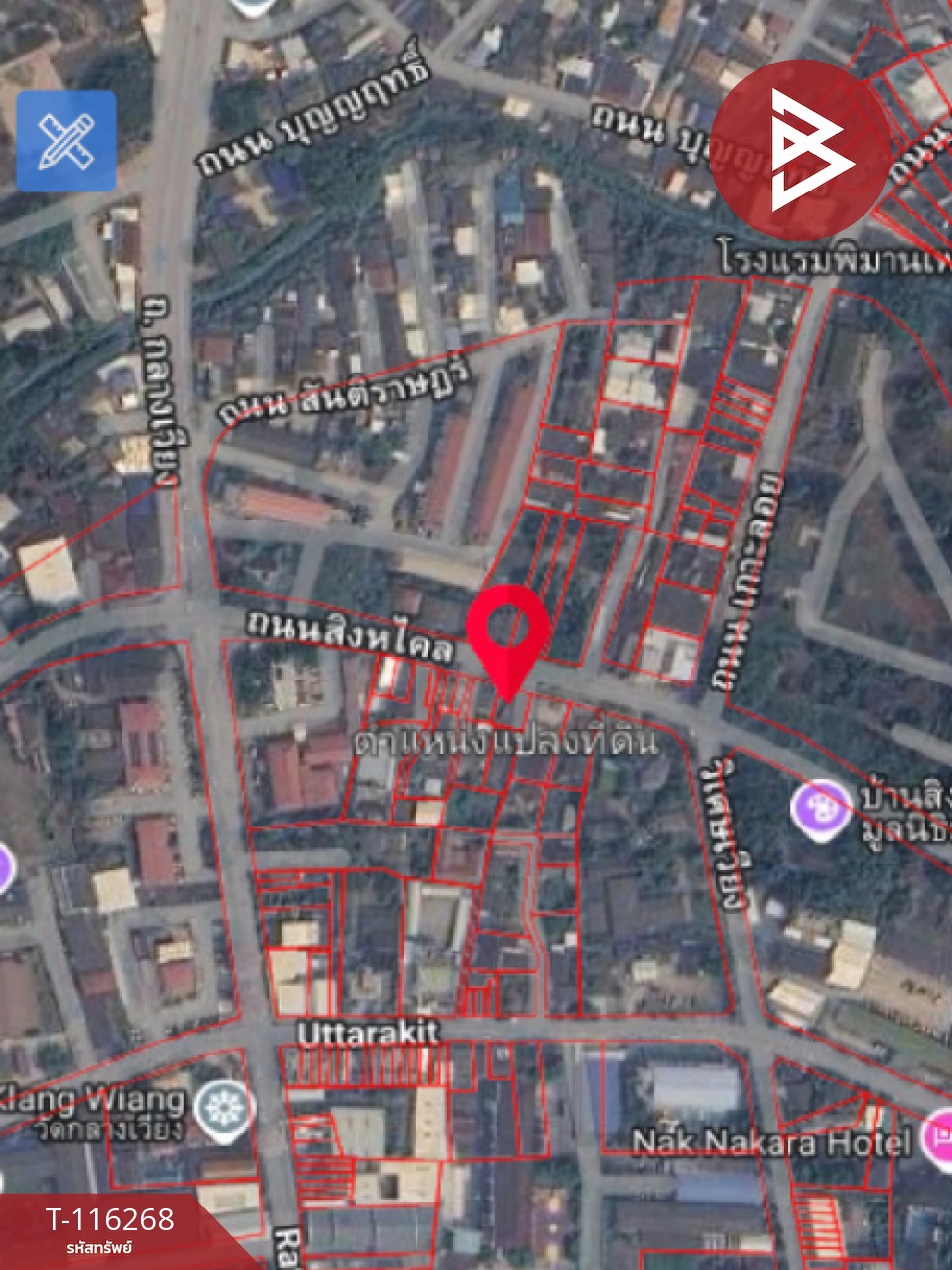 ขายที่ดินเปล่า เนื้อที่ 149 ตารางวา ต.เวียง เชียงราย 7