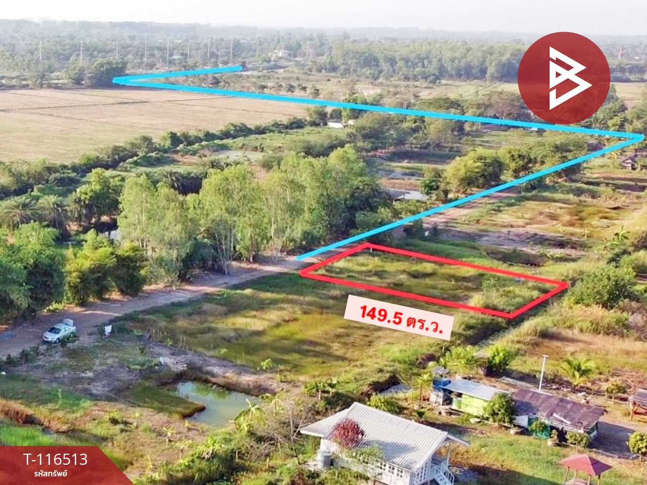 ขายที่ดิน เนื้อที่ 1 งาน 49 ตร.วา วังกระโจม นครนายก 10