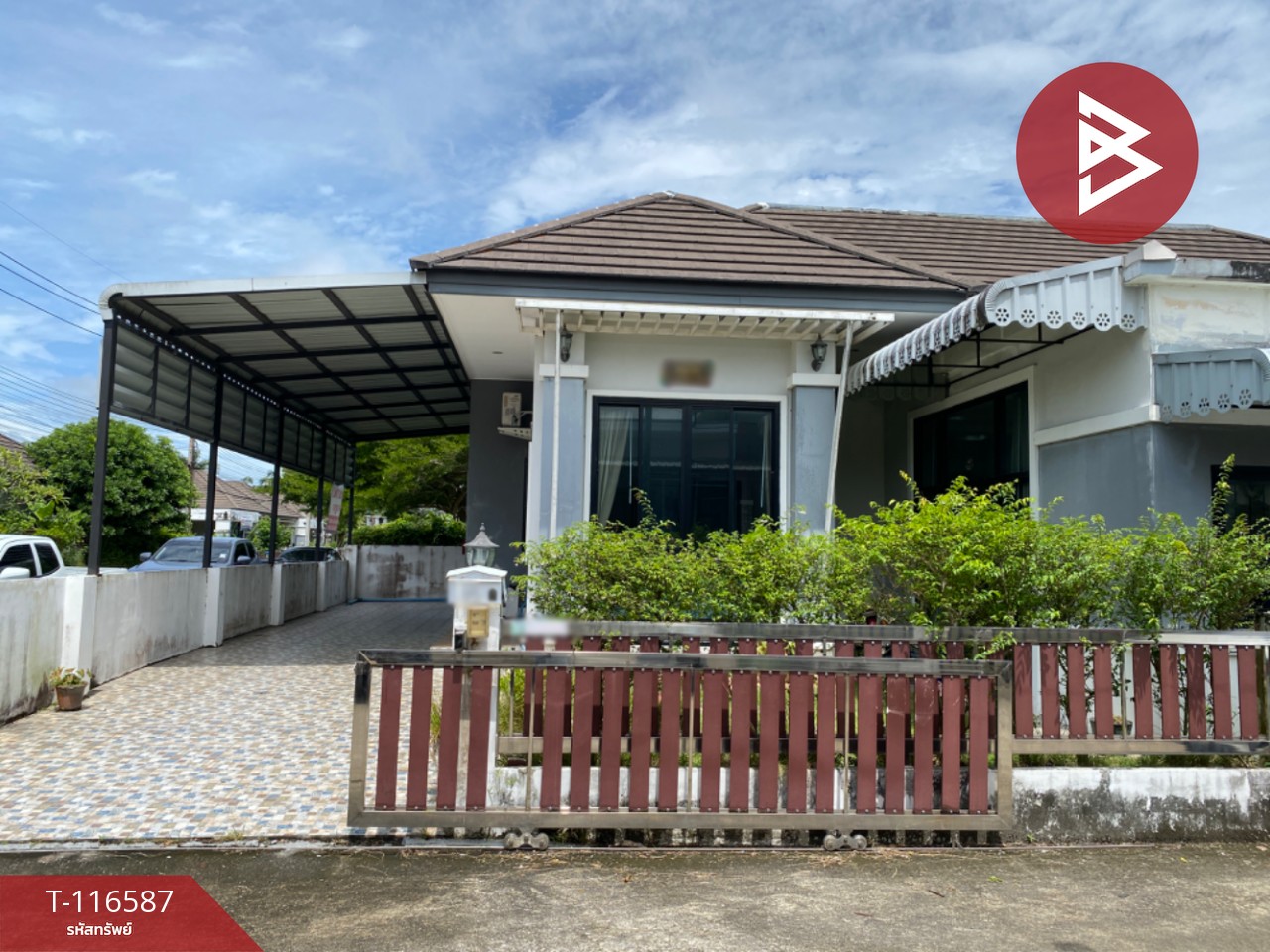 ขายบ้านเดี่ยว หมู่บ้านว.แลนด์ เฟส3 บ้านควน ตรัง 1