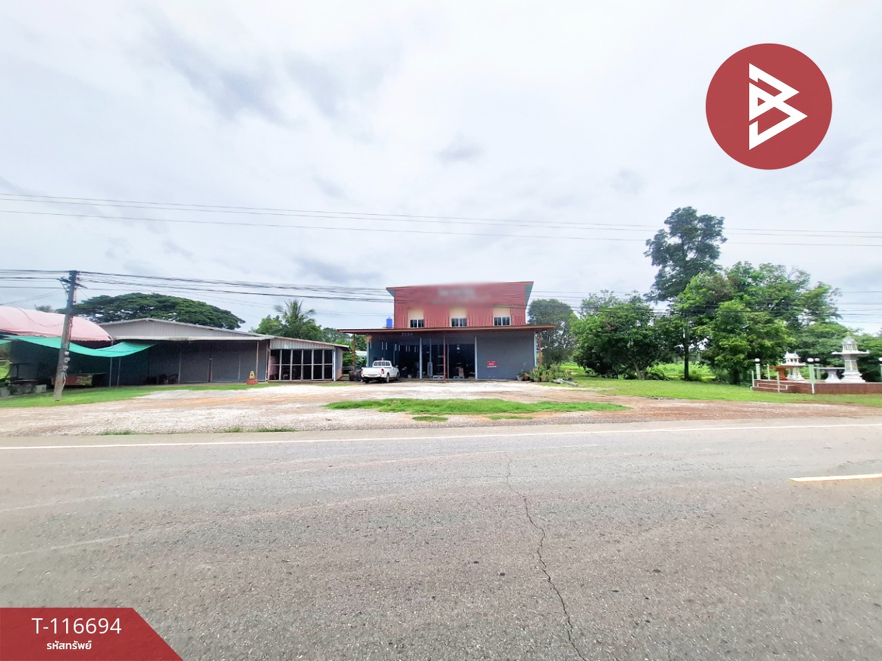 ขายที่ดินพร้อมสิ่งปลูกสร้าง เนื้อที่ 6 ไร่ 2 งาน 35 ตร.วา โพธิ์ชัย ร้อยเอ็ด 1