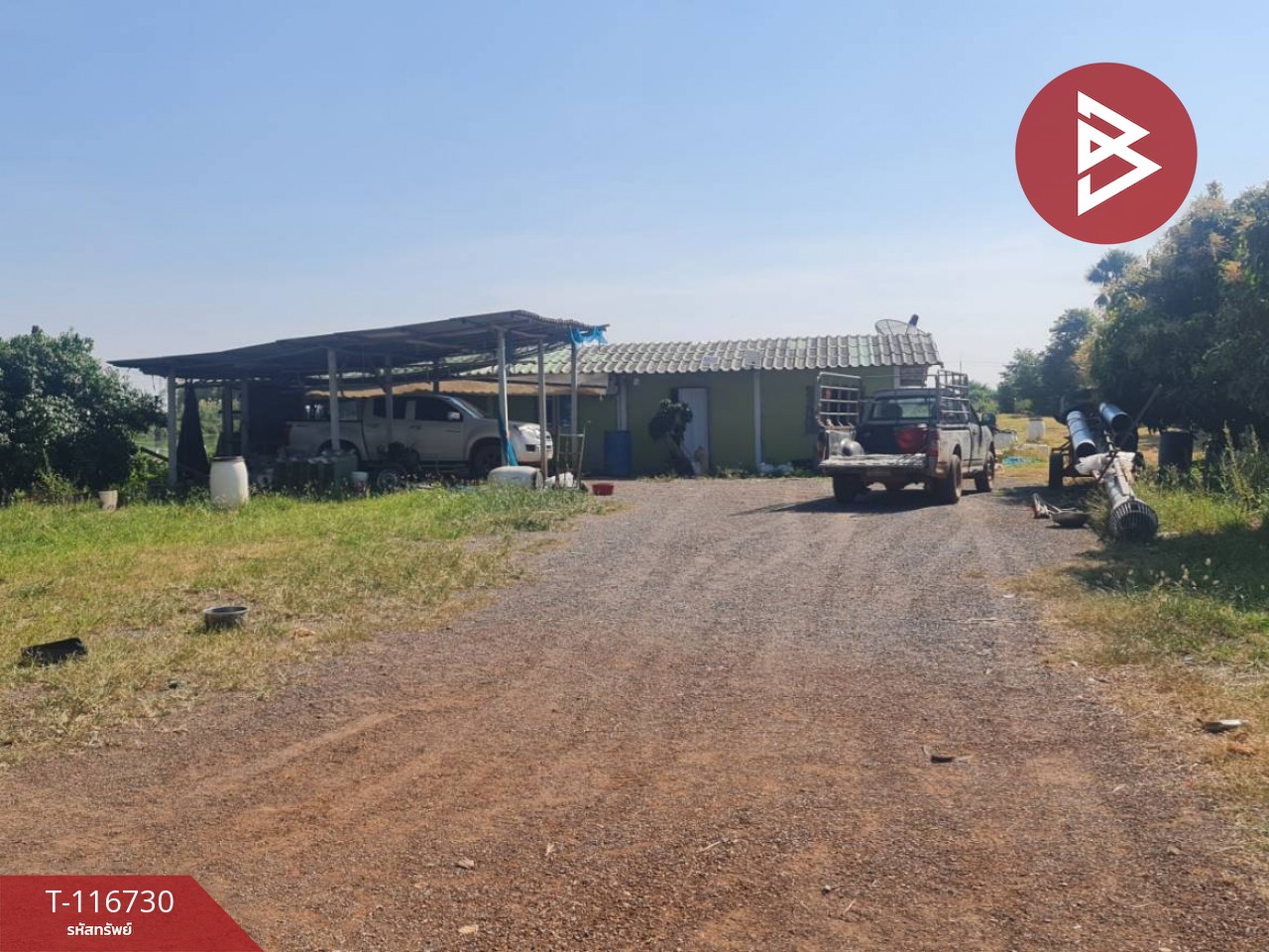 ขายที่ดินพร้อมสิ่งปลูกสร้าง เนื้อที่ 40 ไร่ 1 งาน 60​ ตร.วา บ้านสร้าง ปราจีนบุรี 4