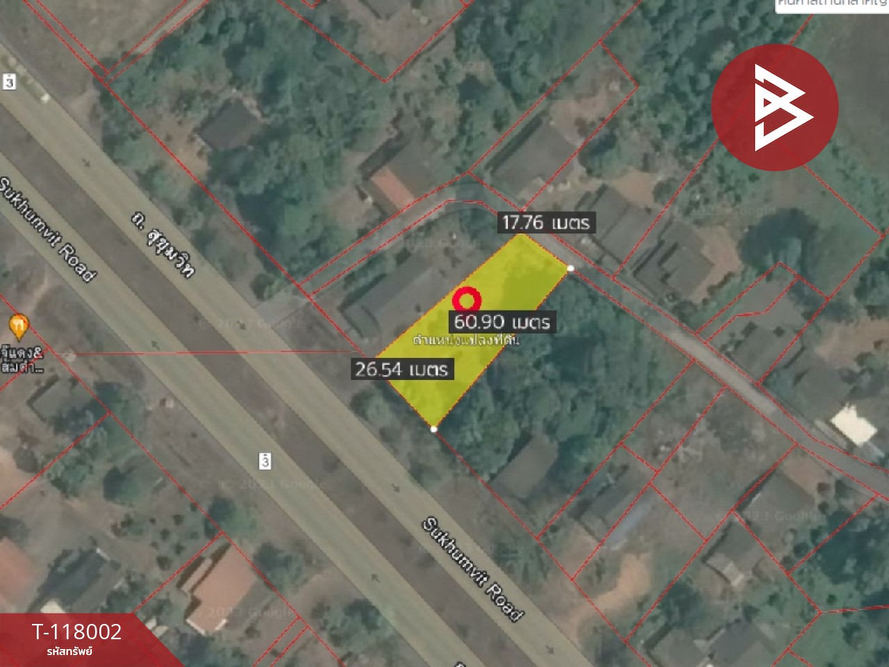 ขายที่ดิน เนื้อที่ 3 งาน 37.5 ตร.วา ขลุง จันทบุรี 5