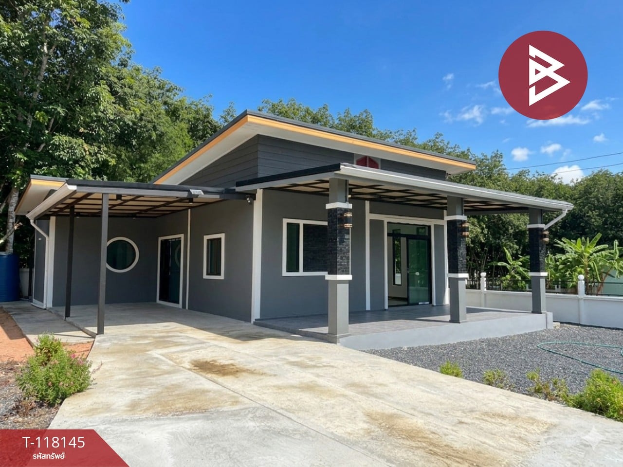 ขายบ้านเดี่ยว เนื้อที่ 1 งาน  ต.นิคมพัฒนา จ.ระยอง ตกแต่งสวย พร้อมเข้าอยู่ 2