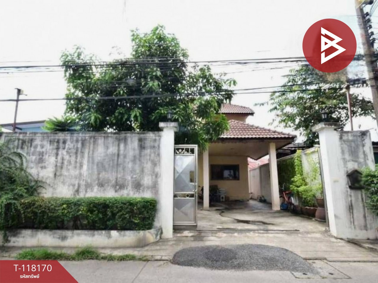 ขายบ้านเดี่ยว 2 ชั้นสร้างเอง สุขุมวิท 107 ซอยแบริ่ง 22 สมุทรปราการ 1