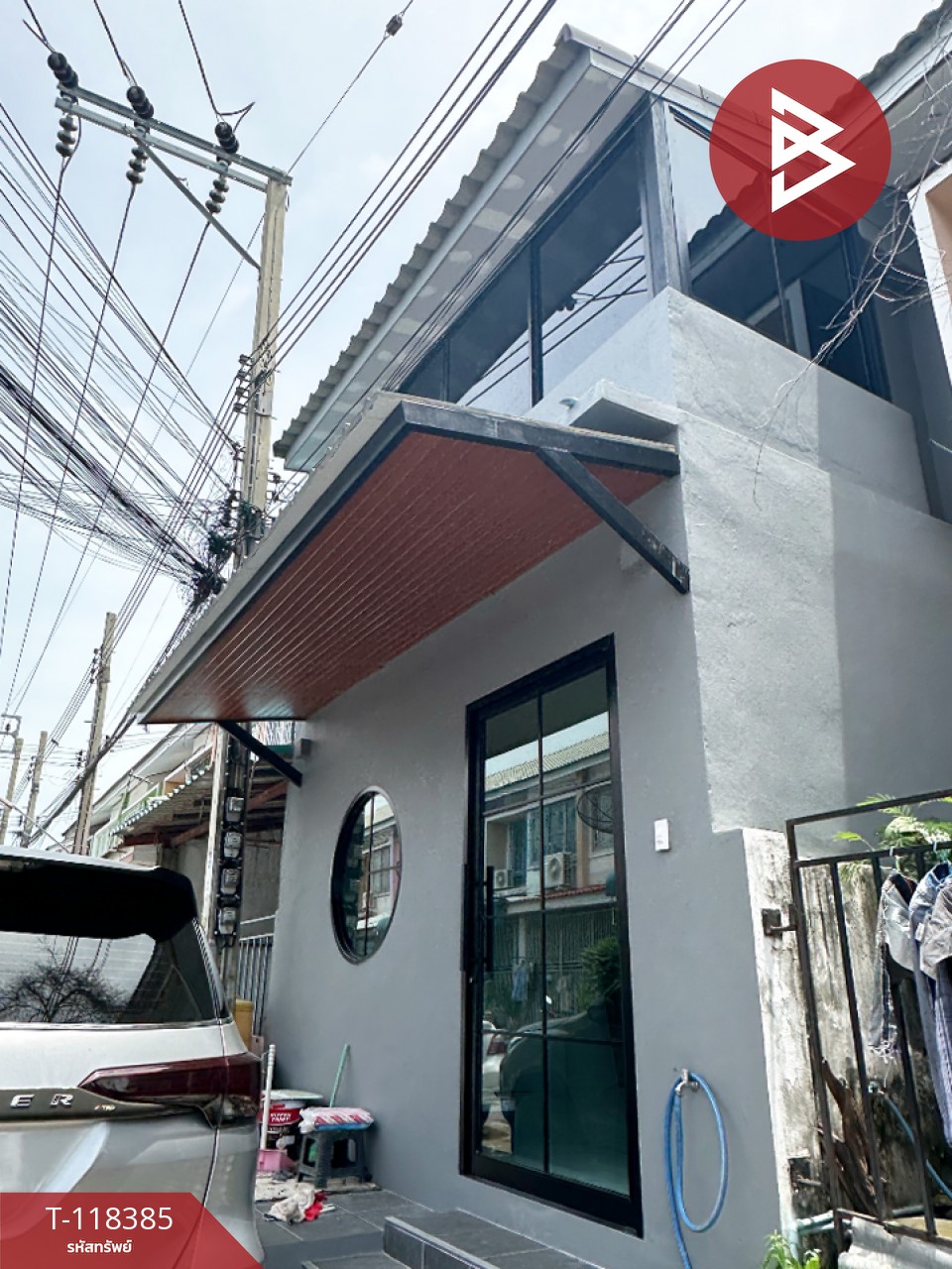 ขายทาวน์เฮ้าส์ หมู่บ้านพีเคการ์เด้นท์ ประชาอุทิศ 90 พระสมุทรเจดีย์ สมุทรปราการ 1