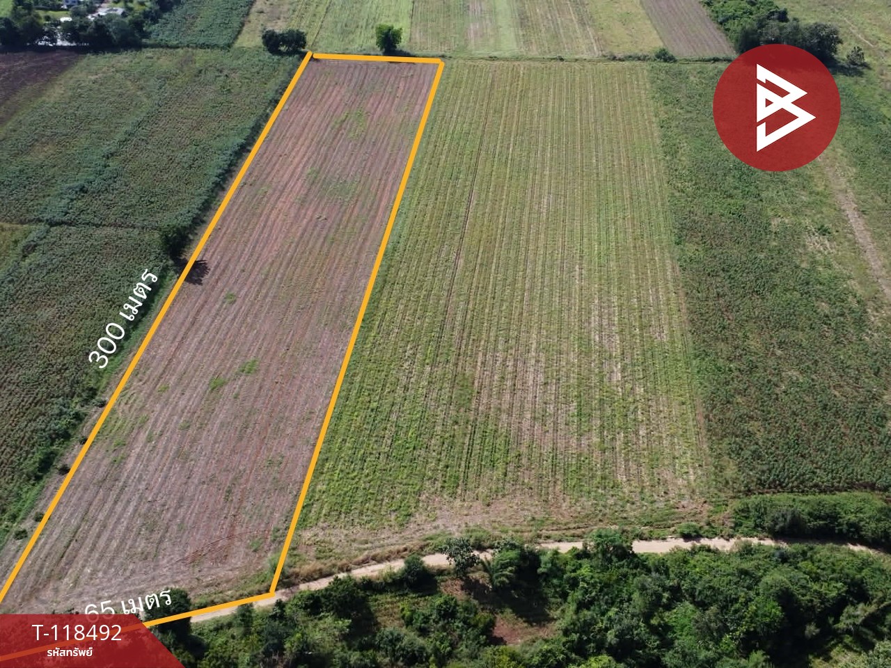 ขายที่ดินเปล่า เนื้อที่ 12 ไร่ 2 งาน 76 ตารางวา ต.พุนกยูง นครสวรรค์ ทำเลดี ติดถนนใหญ่ 9