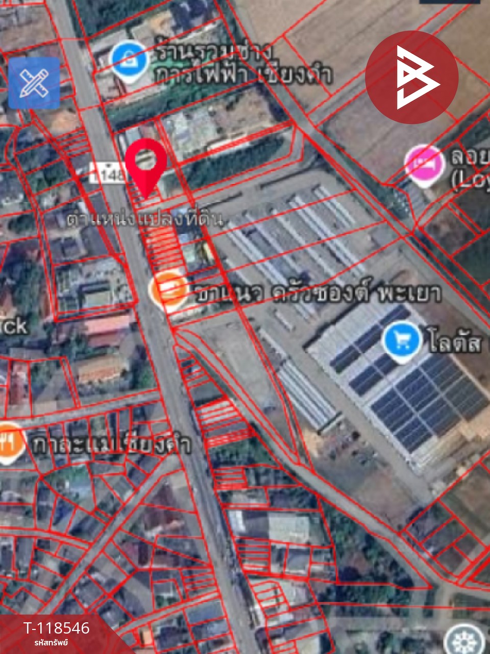 ขายอาคารพาณิชย์ 3 ชั้น เนื้อที่ 19.5 ตารางวา อ.เชียงคำ พะเยา ทำเลดีติดถนน 15