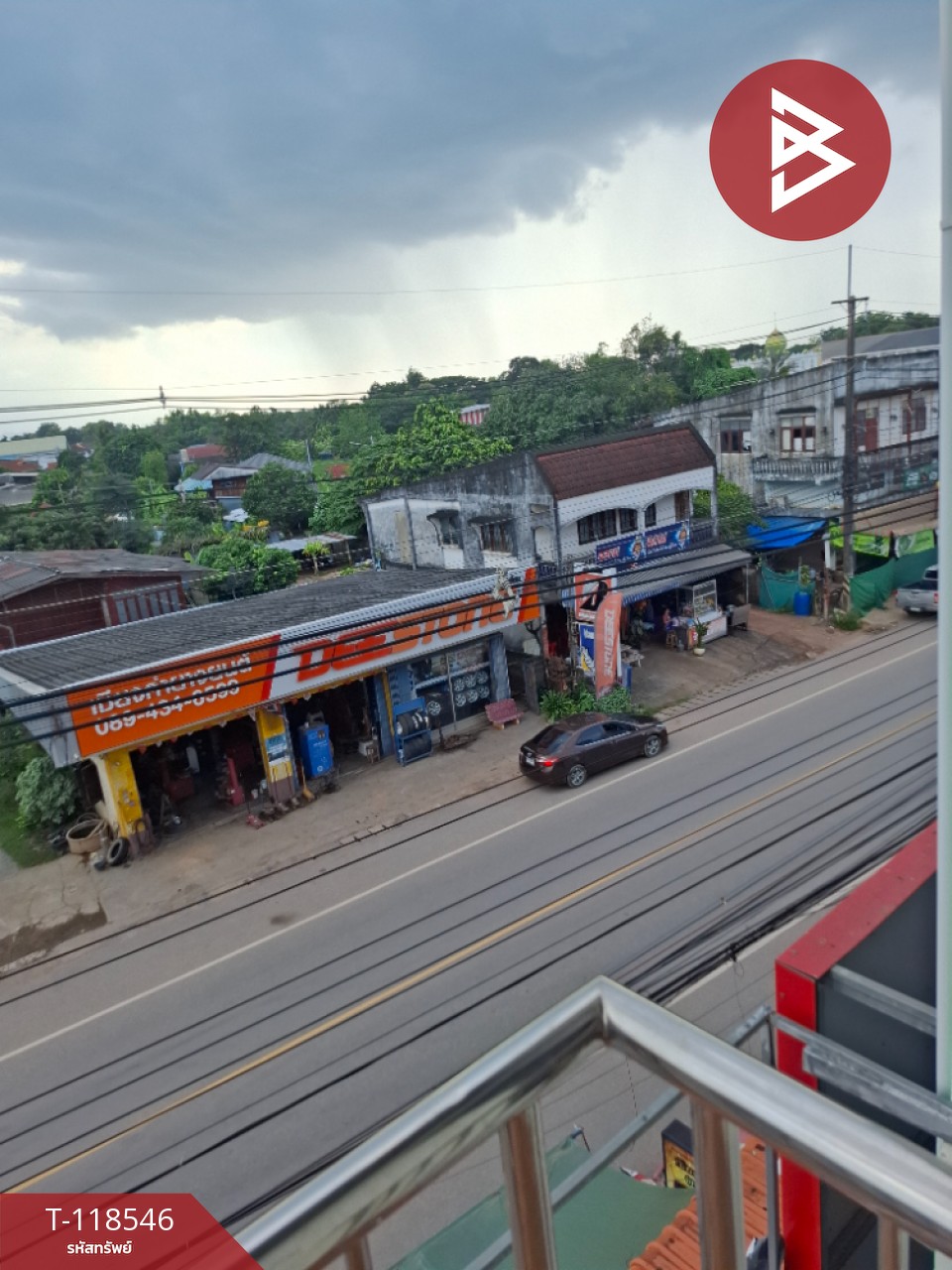 ขายอาคารพาณิชย์ 3 ชั้น เนื้อที่ 19.5 ตารางวา อ.เชียงคำ พะเยา ทำเลดีติดถนน 13