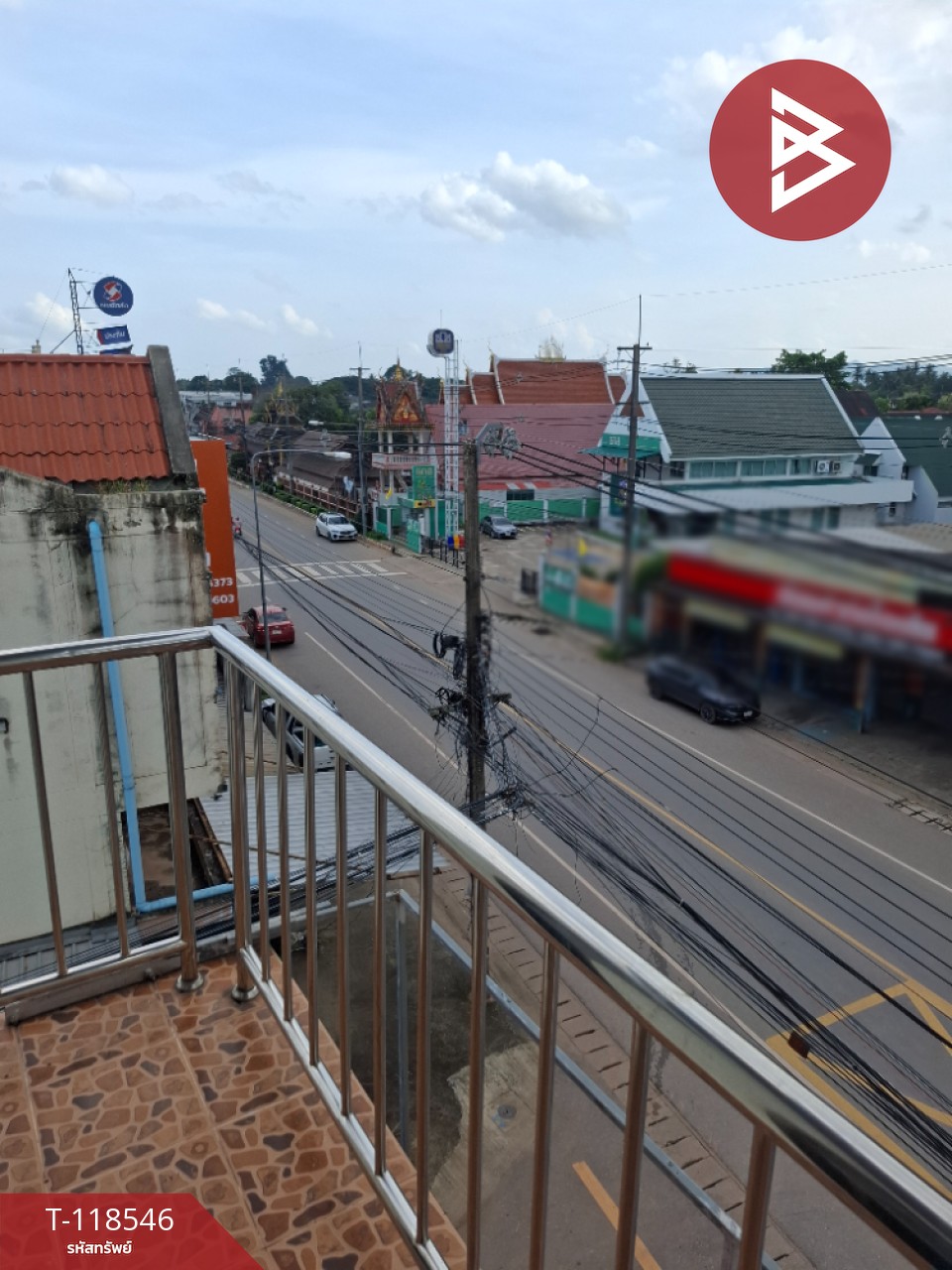 ขายอาคารพาณิชย์ 3 ชั้น เนื้อที่ 19.5 ตารางวา อ.เชียงคำ พะเยา ทำเลดีติดถนน 14