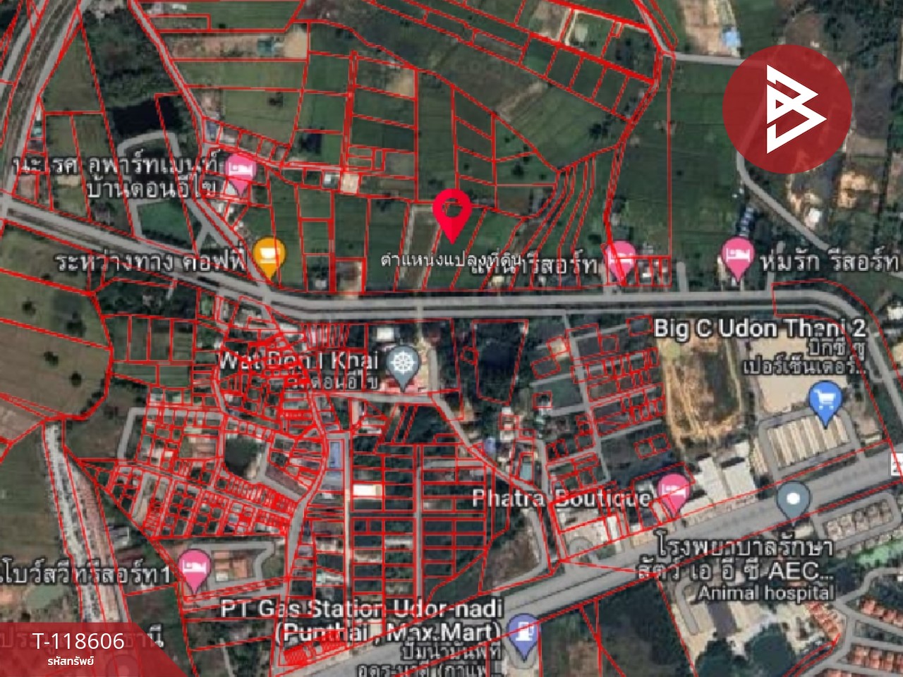 ขายที่ดิน เนื้อที่ 3 ไร่ 66.7 ตร.วา นาดี อุดรธานี 6