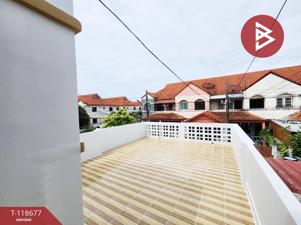 ขายทาวน์เฮ้าส์ หมู่บ้านพนาสนธิ์วิลล่า12 เทศบาลบางปู70 (บางแสน2) ท้ายบ้าน สมุทรปราการ 7