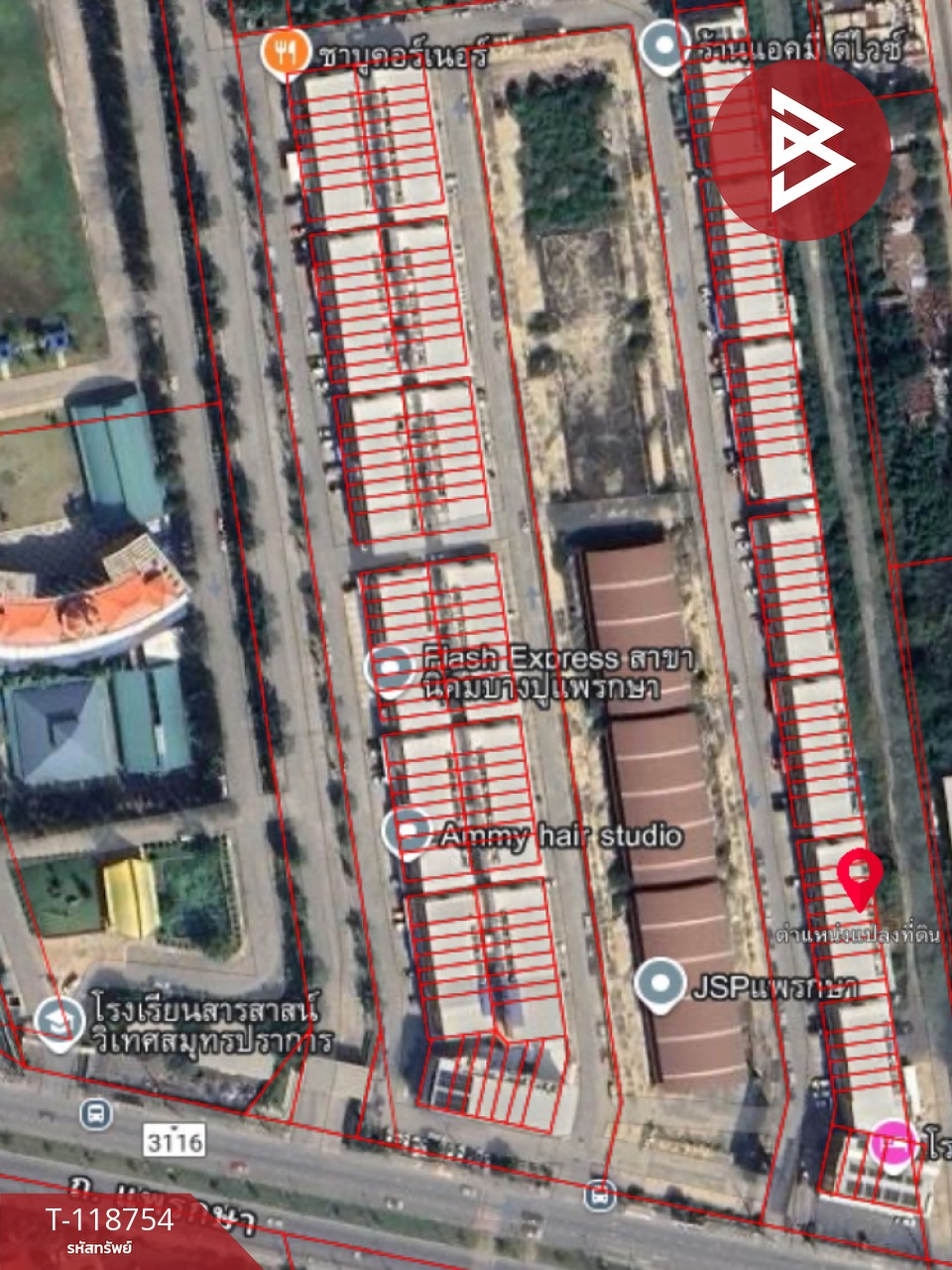 ขายอาคารพาณิชย์ หมู่บ้านเจเอสพี ซิตี้ สุขุมวิท-แพรกษา (JSP City Sukhumvit-Praksa) สมุทรปราการ 14