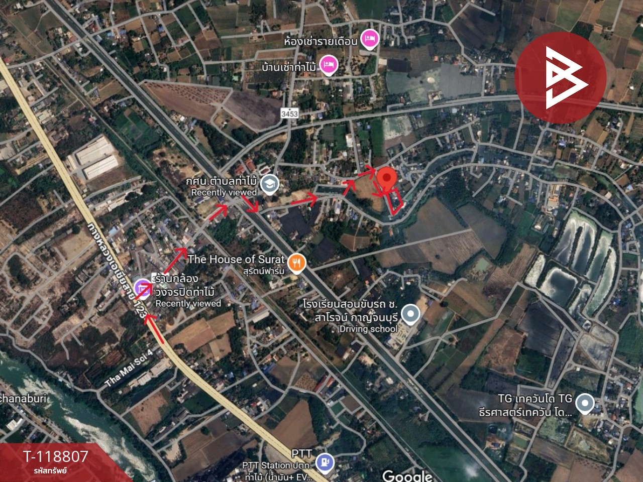 ขายรีสอร์ท เนื้อที่ 1 ไร่ 1 งาน 2 ตร.วา ท่ามะกา กาญจนบุรี 14