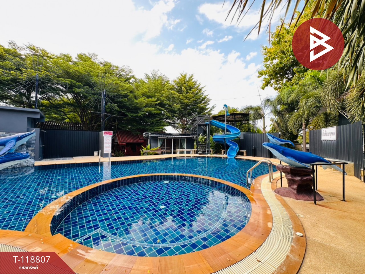 ขายรีสอร์ท เนื้อที่ 1 ไร่ 1 งาน 2 ตร.วา ท่ามะกา กาญจนบุรี 8