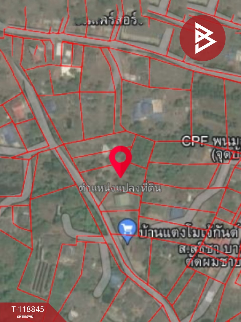 ขายที่ดิน เนื้อที่ 1 ไร่ 2 งาน 33 ตารางวา อ.พนมสารคาม ฉะเชิงเทรา 3