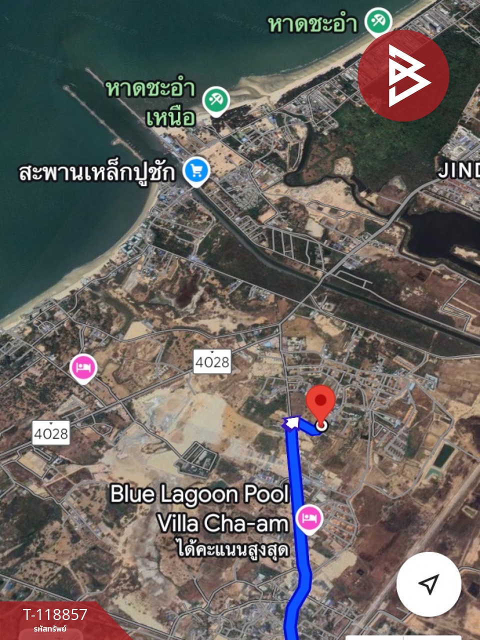 ขายบ้านเดี่ยวพร้อมที่ดิน 2 งาน 57 ตร.วา ชะอำ เพชรบุรี 15