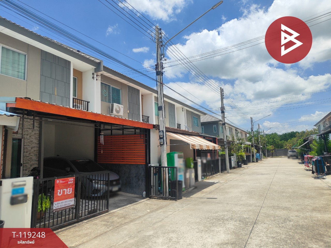 ขายทาวน์เฮ้าส์ หมู่บ้านพฤกษา137 บ้านโพธิ์-มอเตอร์เวย์ บางปะกง ฉะเชิงเทรา 2