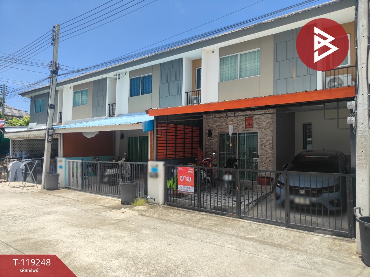 ขายทาวน์เฮ้าส์ หมู่บ้านพฤกษา137 บ้านโพธิ์-มอเตอร์เวย์ บางปะกง ฉะเชิงเทรา 3