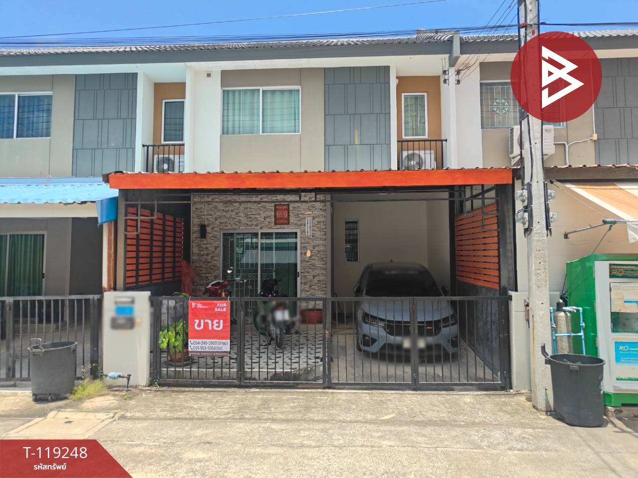 ขายทาวน์เฮ้าส์ หมู่บ้านพฤกษา137 บ้านโพธิ์-มอเตอร์เวย์ บางปะกง ฉะเชิงเทรา 1