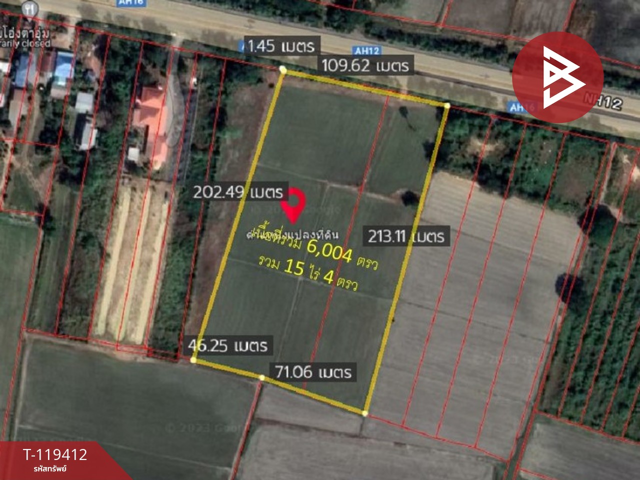 ขายที่ดิน เนื้อที่ 15 ไร่ 4 ตร.วา พรหมพิราม พิษณุโลก 4