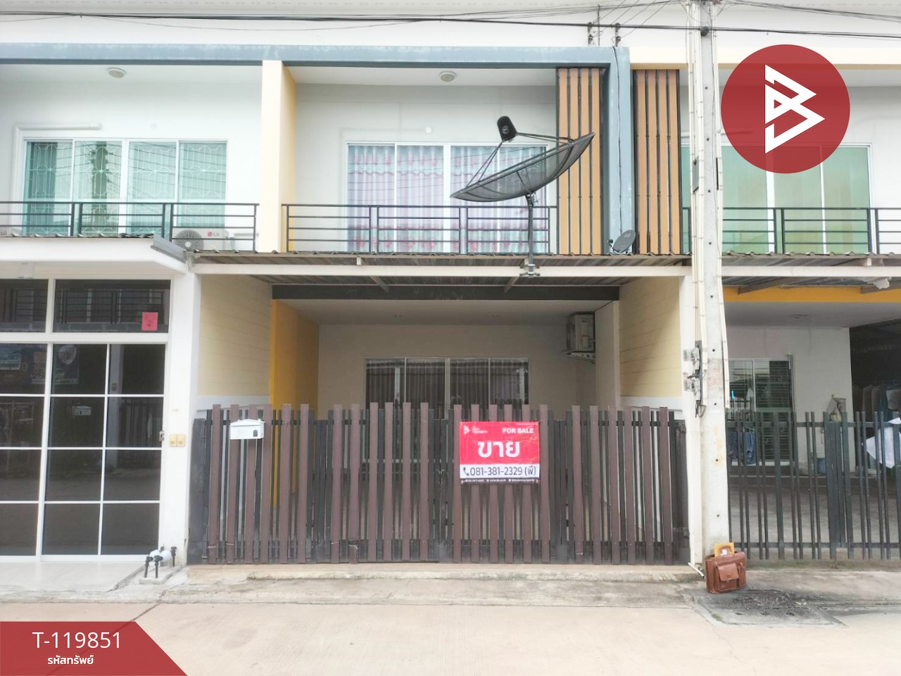 ขายทาวน์เฮ้าส์ โครงการบ้านสวนพฤกษา ซอย12 ชลบุรี (Baan Suan Pruksa Soi11 Chonburi) 1