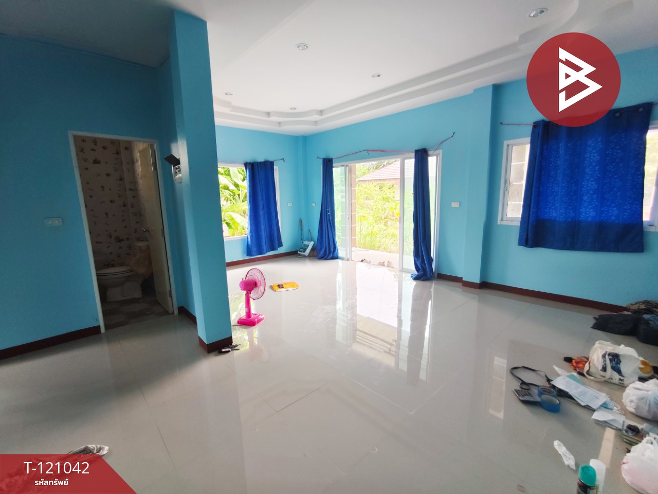 ขายบ้านเดี่ยวชั้นเดียว เนื้อที่ 98 ตารางวา ต.หัวสำโรง อ.แปลงยาว จ.ฉะเชิงเทรา 6