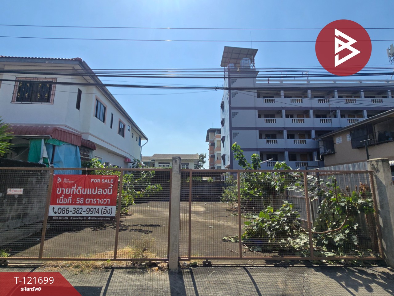 ขายที่ดินแปลงสวยถมแล้ว เนื้อที่ 58 ตร.วา ซ.ประชาอุทิศ64 ราษฎร์บูรณะ กรุงเทพมหานคร 1