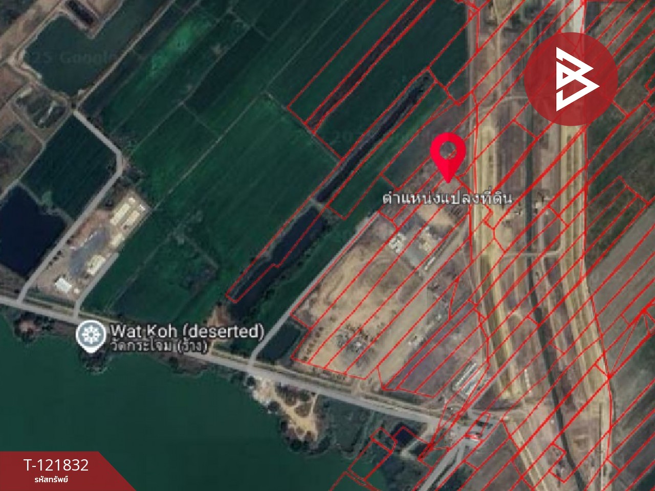 ขายที่ดิน เนื้อที่ 12 ไร่ 2 งาน 74.2 ตารางวา บางบาล อยุธยา 5