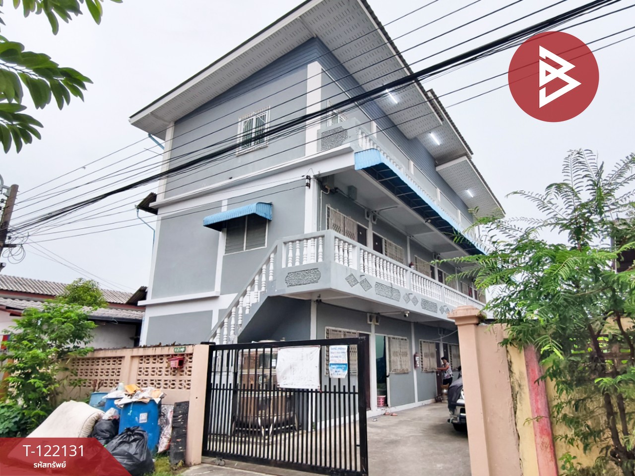 ขายอพาร์ทเม้นท์ 3 ชั้น เนื้อที่ 67 ตารางวา บางพลี สมุทรปราการ ทำเลดี 4