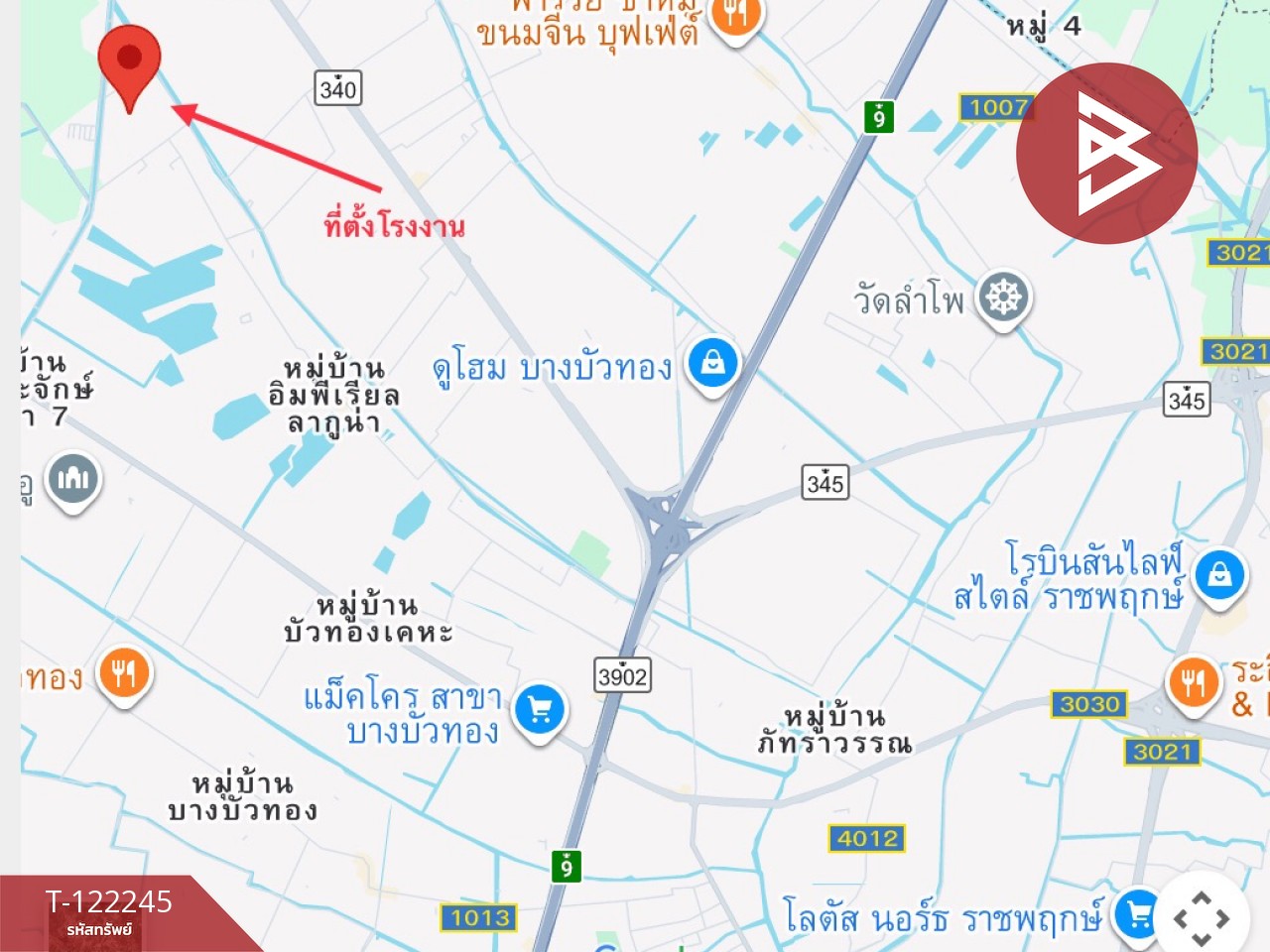 ขายอาคารเก็บสินค้า และสำนักงาน บางบัวทอง นนทบุรี 15