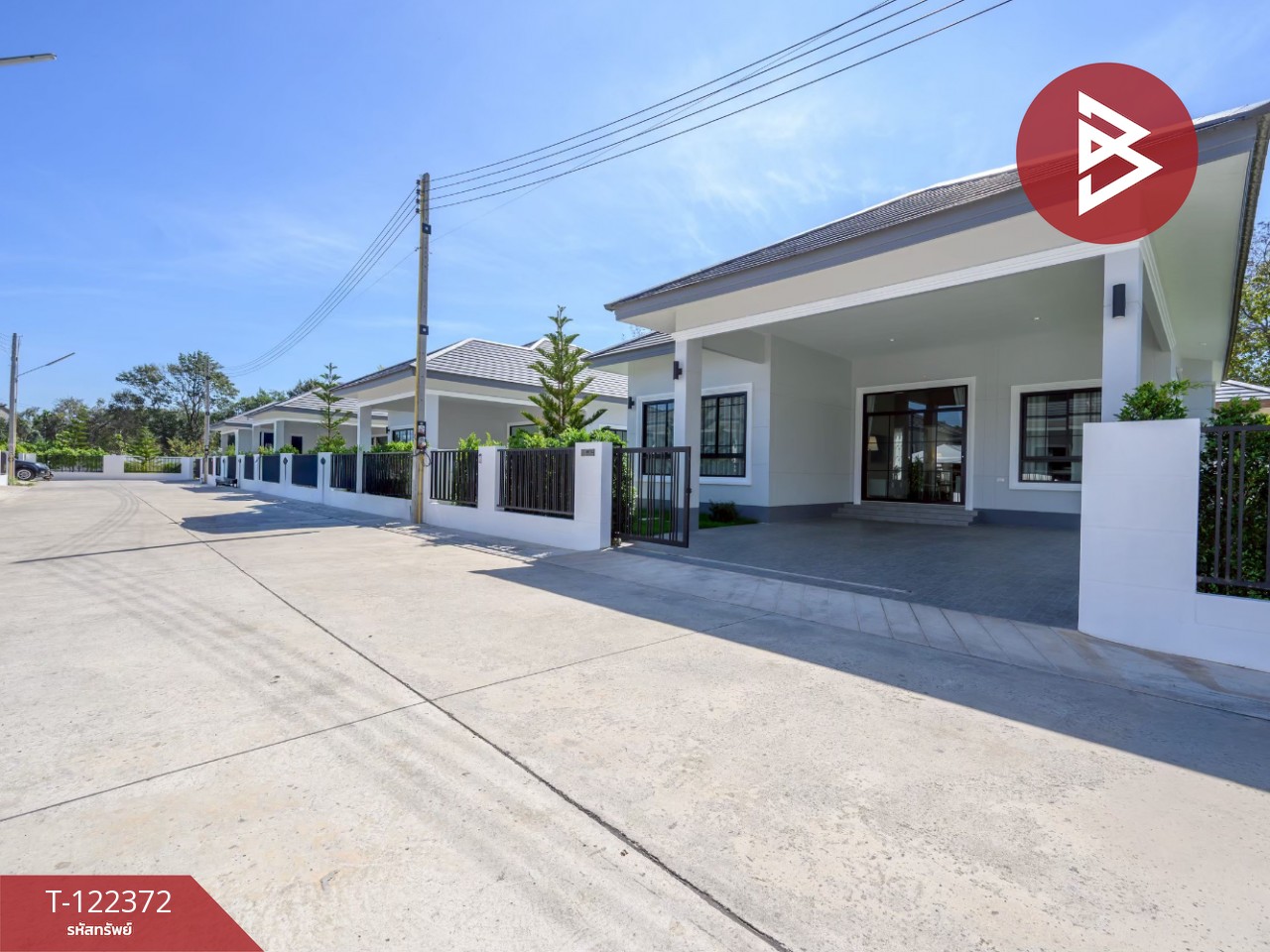 ขายบ้านเดี่ยวชั้นเดียว หมู่บ้านคริสตัล พาร์ค (Crystal park) บางกะจะ จันทบุรี 3