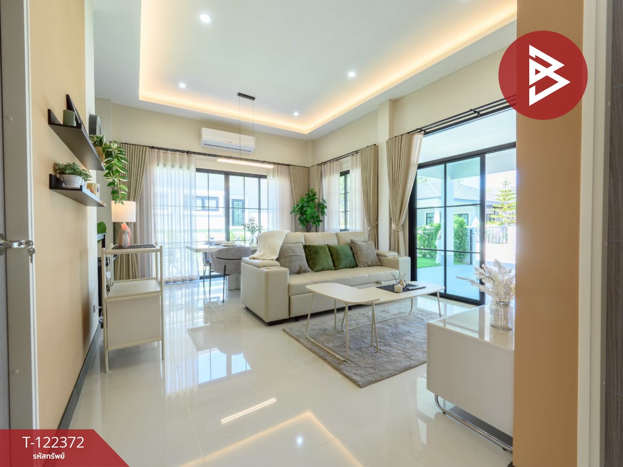 ขายบ้านเดี่ยวชั้นเดียว หมู่บ้านคริสตัล พาร์ค (Crystal park) บางกะจะ จันทบุรี 7