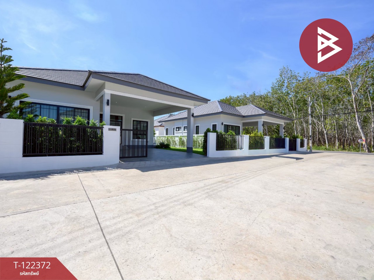 ขายบ้านเดี่ยวชั้นเดียว หมู่บ้านคริสตัล พาร์ค (Crystal park) บางกะจะ จันทบุรี 2