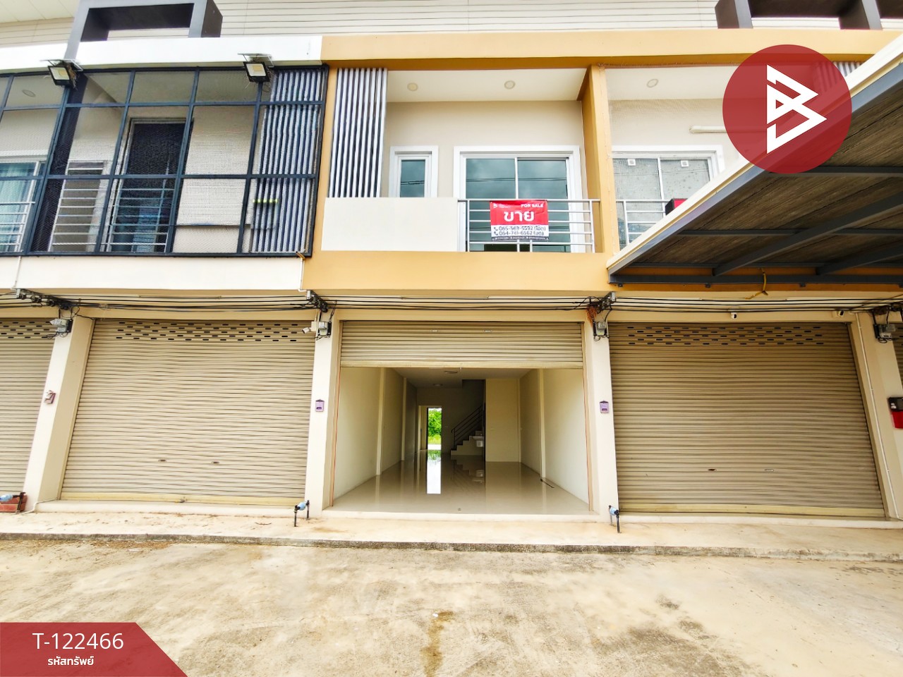 ขายอาคารพาณิชย์ 2 ชั้น ต.บางแพ จ.ราชบุรี ติดถนน ทำเลค้าขาย 1