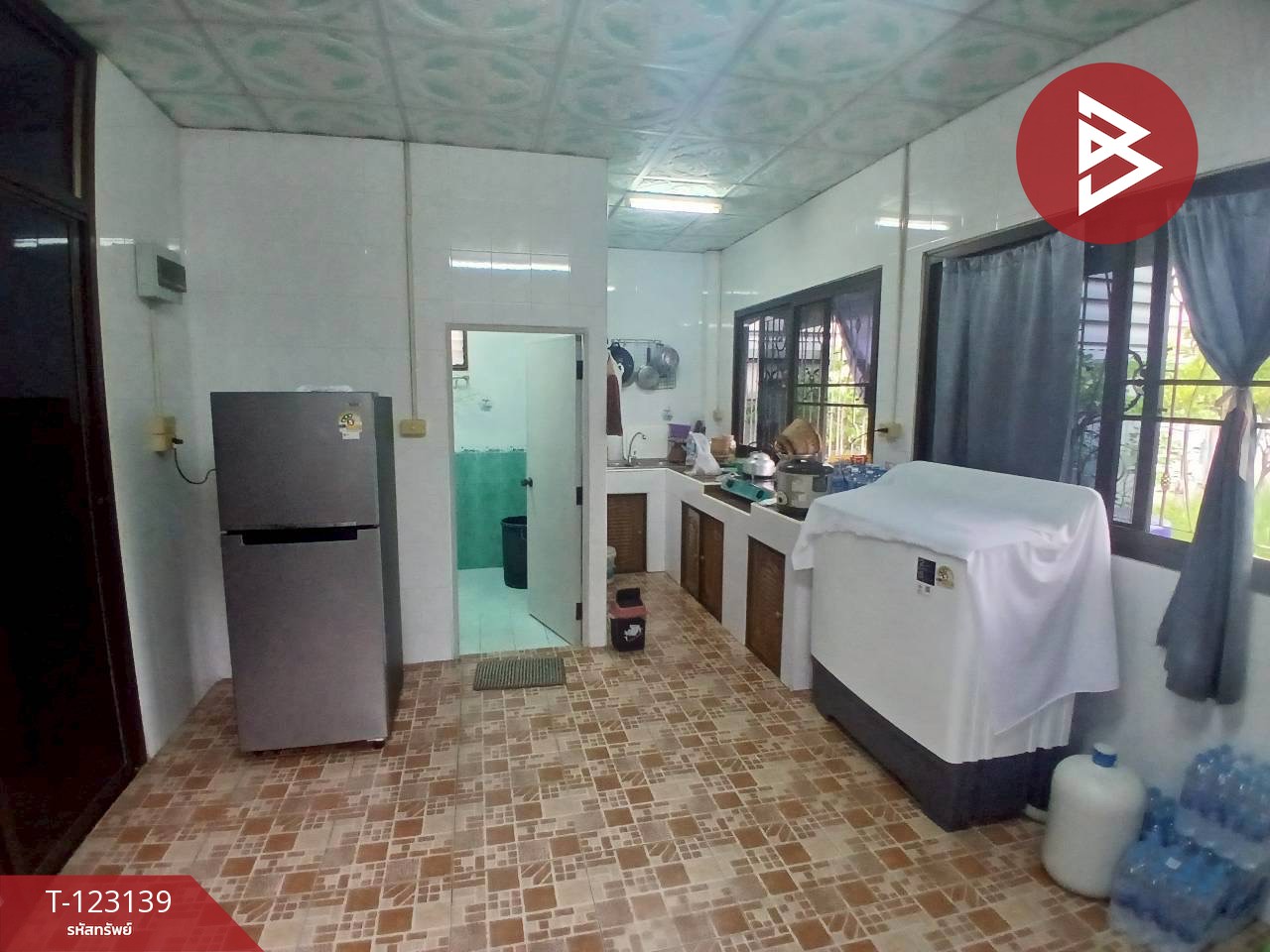 ขายบ้านเดี่ยว 2 ชั้น เนื้อที่ 92 ตารางวา กระทุ่มแบน สมุทรสาคร ทำเลดี 6